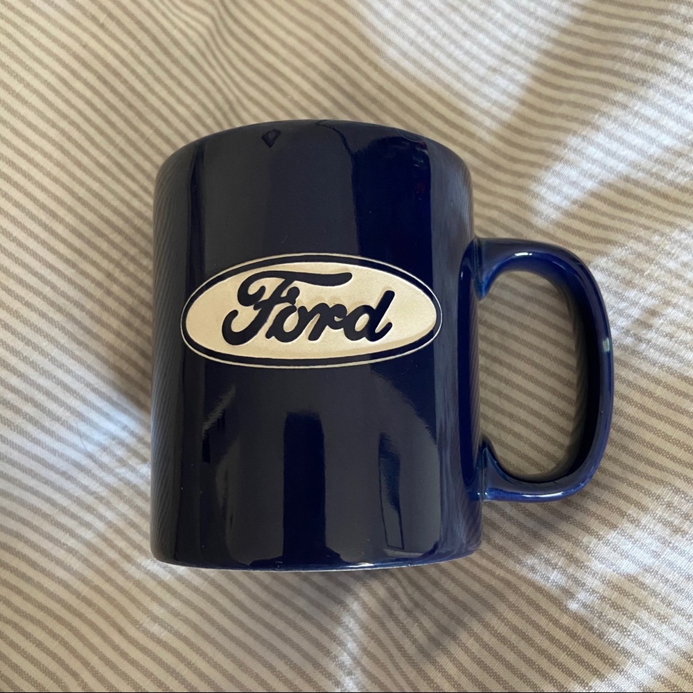 Staffordshire England Ceramic Ford Motor Comp Mug